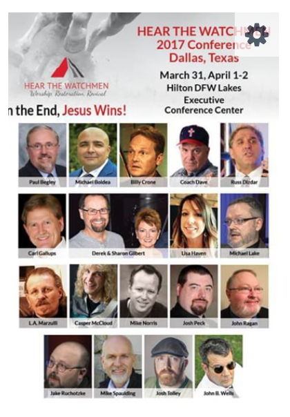 THE HEAR THE WATCHMEN CONFERENCE "IN THE END JESUS SAVES"