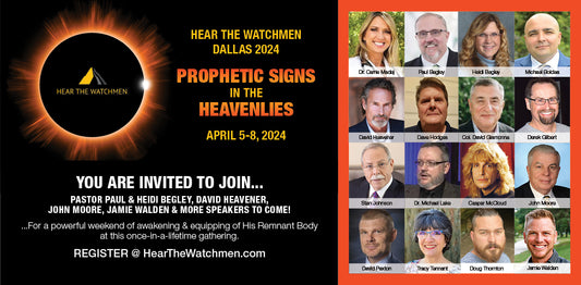 Pre-Order Live Stream On-Demand of Hear the Watchmen Dallas Apri 5-8 2024