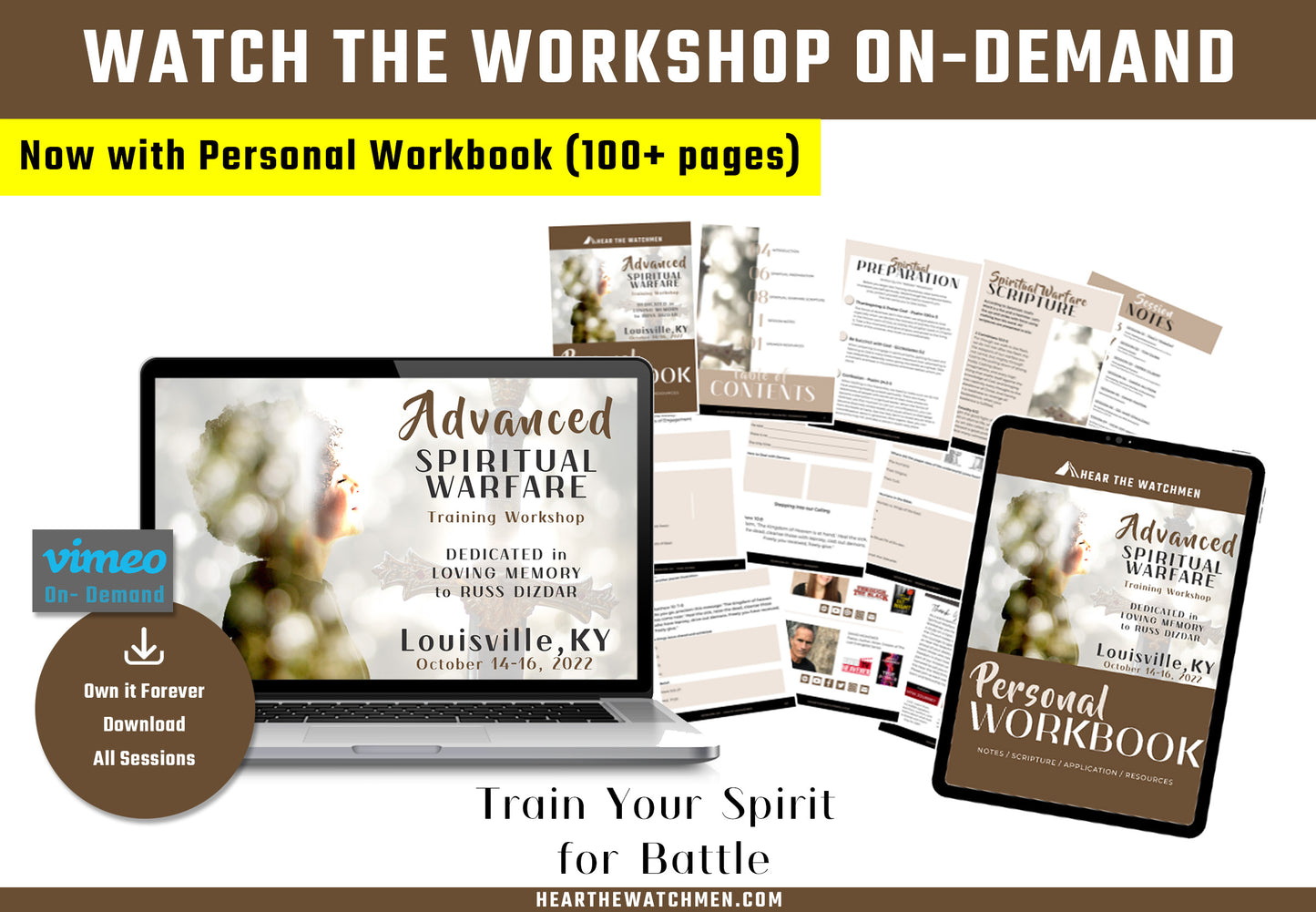 Advanced Spiritual Warfare Workshop Louisville KY On-Demand